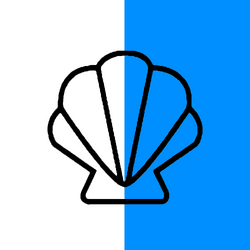 Hierro y divisa de Camino de Santiago